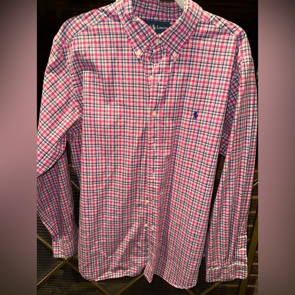 (3) Plaid Polo Ralph Lauren Button Down Sz L & XL - Picture 6 of 13